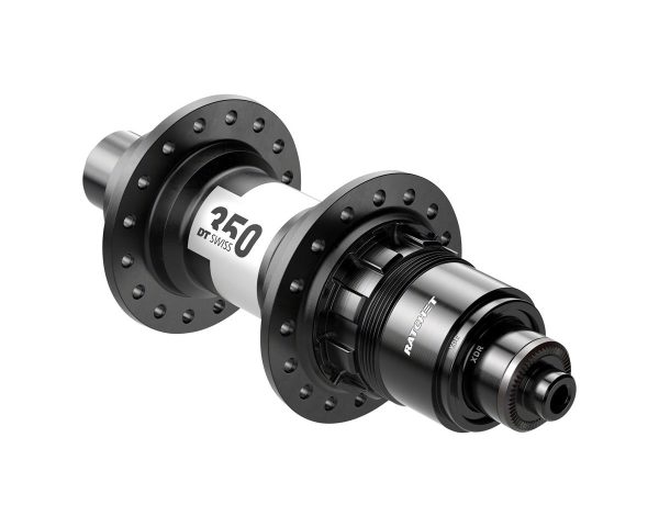 DT Swiss 350 Rear Hub (Black) (QR x 130mm) (Rim Brake) (SRAM XDR) (24H) (36pt) (J-Bend)