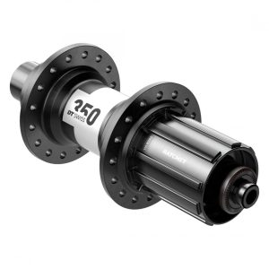 DT Swiss 350 Rear Hub (Black) (QR x 130mm) (Rim Brake) (Shimano HG 11/12) (24H) (36pt) (J-Bend)