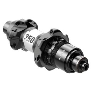 DT Swiss 350 Rear Road Hub (Black) (QR x 130mm) (Rim Brake) (SRAM XDR) (24H) (36T Ratchet) (Straight