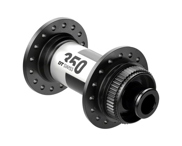 DT Swiss 350 Road Front Disc Hub (Black) (Centerlock) (12 x 100mm) (28H)