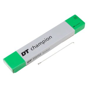 DT Swiss Champion J-bend Spoke (Silver) (2.0mm) (172mm) (Box of 100)