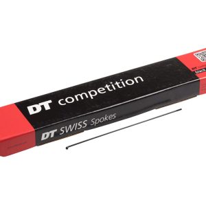 DT Swiss Competition J-Bend Spoke (Black) (2.0/1.8/2.0mm) (183mm) (Box of 100)