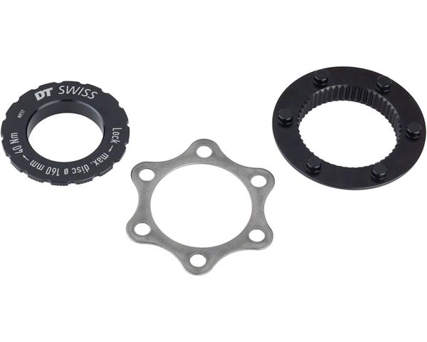 DT Swiss Disc Brake Rotor Adapter (Centerlock to 6-Bolt) (9/10mm QR & 12mm TA)