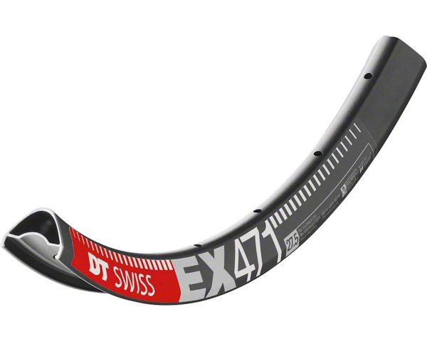 DT Swiss EX 471 All-Mountain/Enduro Rim (Black) (Tubeless) (25mm Internal Width) (28H) (27.5")