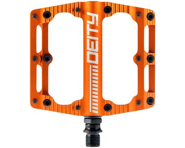 Deity Black Kat Pedals (Orange) (9/16")