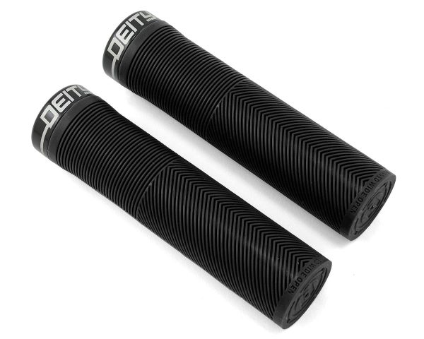 Deity Knuckleduster Lock-On Grips (Black) (132mm)