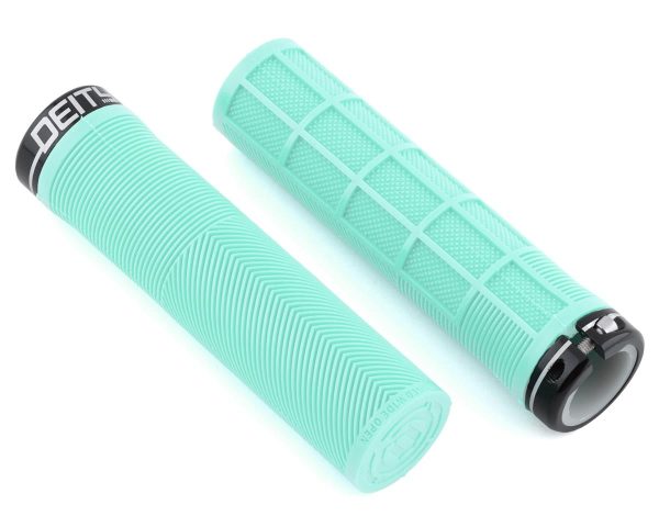 Deity Knuckleduster Lock-On Grips (Mint) (132mm)