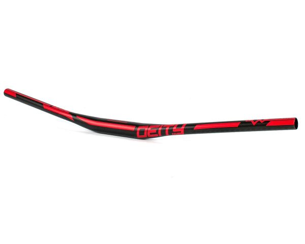 Deity Ridgeline Handlebar (Red) (35.0mm) (15mm Rise) (800mm) (5/9deg Sweep)