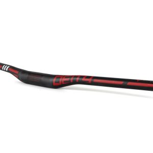 Deity Skywire Carbon Riser Handlebar (Red) (35mm) (15mm Rise) (800mm) (5/9deg Sweep)