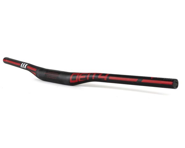 Deity Skywire Carbon Riser Handlebar (Red) (35mm) (15mm Rise) (800mm) (5/9deg Sweep)