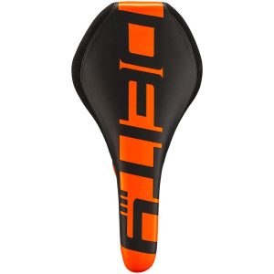 Deity Speedtrap Mountain Bike Saddle (Orange) (Chromoly Rails) (140mm)