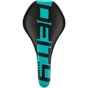 Deity Speedtrap Mountain Bike Saddle (Turquoise) (Chromoly Rails) (140mm)