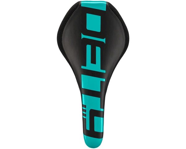 Deity Speedtrap Mountain Bike Saddle (Turquoise) (Chromoly Rails) (140mm)