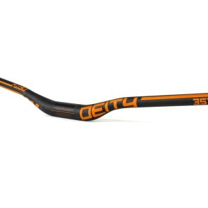 Deity Speedway Carbon Riser Handlebar (Orange) (35mm) (30mm Rise) (810mm) (5/9deg Sweep)