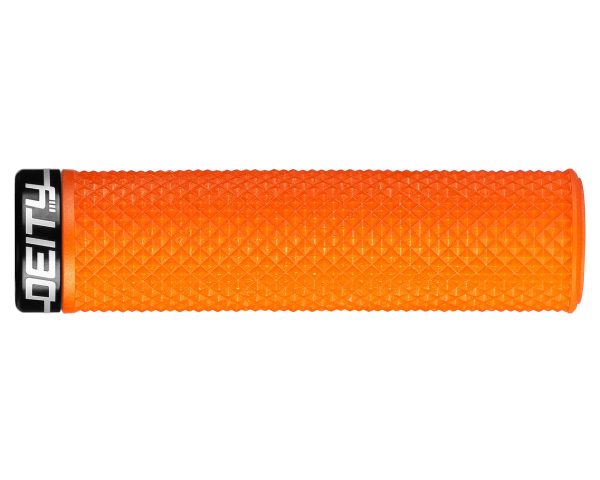 Deity Supracush Lock-On Grips (Orange) (Pair)