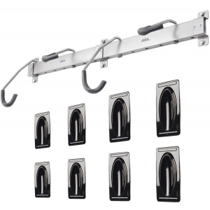 Delta | Heavy Duty Track Rack Wall Mount Bike Rack 4 Bikes