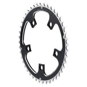 Dimension Chainrings (Black/Silver) (3 x 8/9/10 Speed) (Outer) (110mm BCD) (44T)