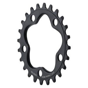 Dimension Single Speed Chainrings (Black) (3/32") (Single) (74mm BCD) (30T)