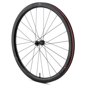 ENVE SES 3.4 Road Wheels (Black) (Front) (700c) (Centerlock Disc) (Tubeless)