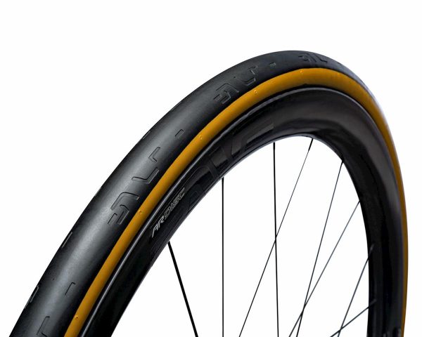 ENVE SES Road Tubeless Tire (Tan Wall) (700c) (25mm) (Folding) (Natural-Synthetic/Vectran)