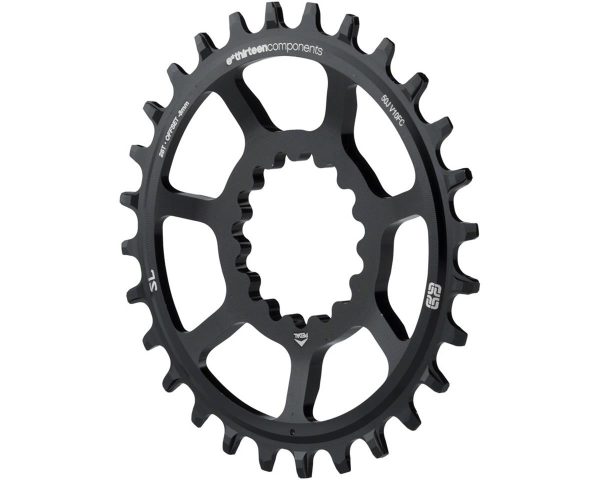 E*Thirteen Direct Mount SL Guide Chainrings (Black) (1x) (Single) (28T)