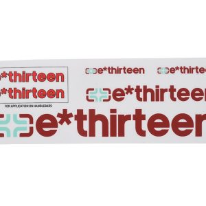 E*Thirteen Race Handlebar Decal Set (All 'Round Red)