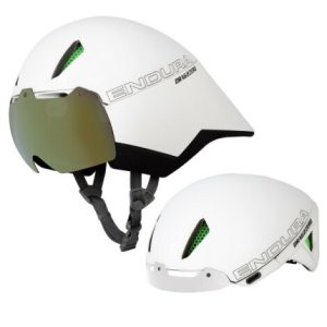 Endura D2Z Aero Helmet - White / Medium / Large