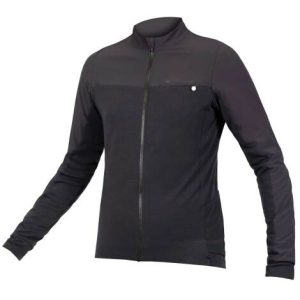 Endura GV500 Long Sleeve Jersey - Black / Small