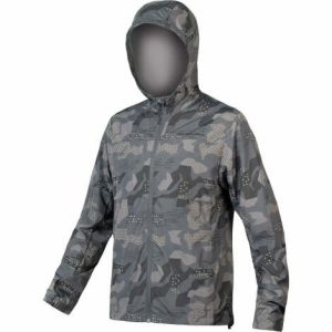 Endura Hummvee Windshell Jacket - Grey Camo / Small