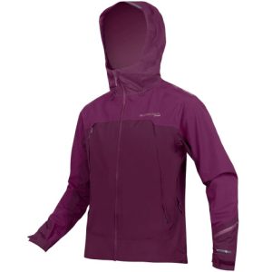 Endura MT500 II Waterproof Cycling Jacket - Aubergine / Medium