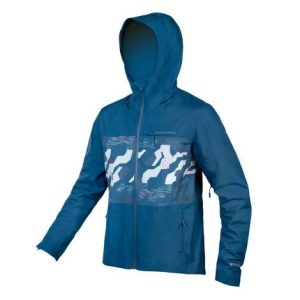 Endura SingleTrack Waterproof II Jacket - Blueberry / Small