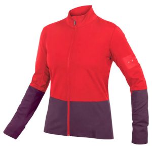 Endura Women's FS260 Jetstream Long Sleeve Jersey - Aubergine / XSmall