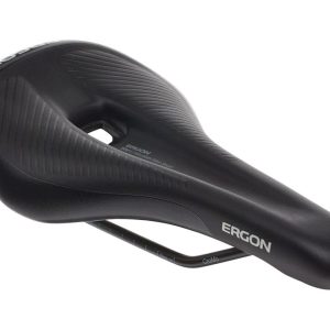 Ergon SM E-Mountain Sport Men's Saddle (Black) (Chromoly Rails) (M/L) (155mm) (E-Bike)