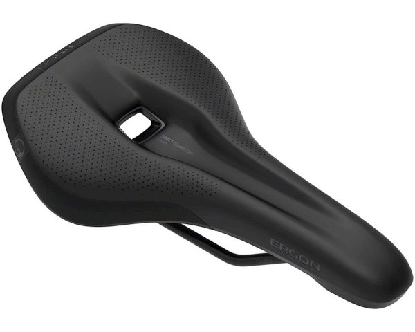 Ergon SMC Men's Sport Gel Saddle (Stealth Black) (Chromoly Rails) (S/M) (149mm)