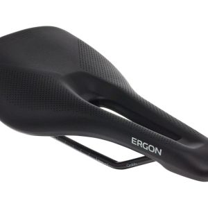 Ergon SR Sport Gel Women's Saddle (Black) (Chromoly Rails) (S/M) (141mm)