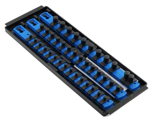 Ernst Manufacturing 13" 3 Rail Twist Lock Socket Boss (Blue) (1/4, 3/8 & 1/2")