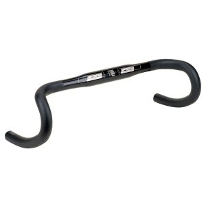 FSA Omega Compact Alloy Handlebar (Black) (31.8mm) (40cm)