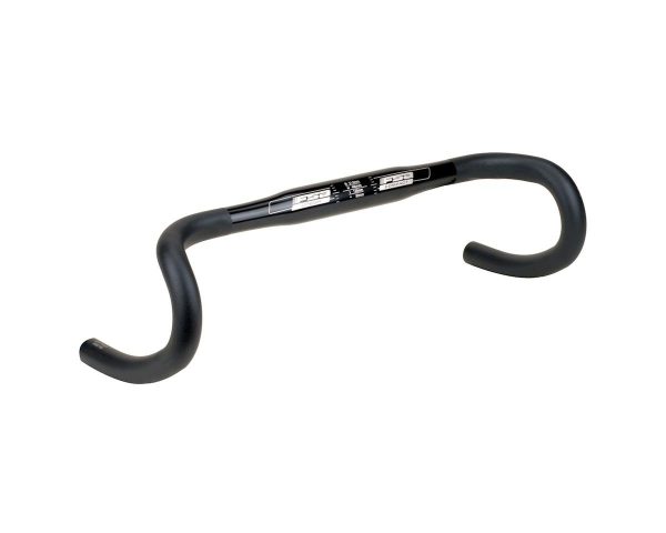 FSA Omega Compact Alloy Handlebar (Black) (31.8mm) (40cm)