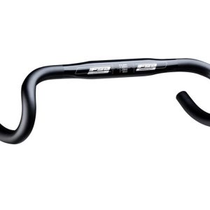 FSA Omega Compact Alloy Handlebar (Black) (31.8mm) (42cm)