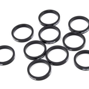 FSA PolyCarbonate Headset Spacers (Black) (1-1/8") (10) (5mm)