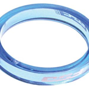 FSA PolyCarbonate Headset Spacers (Blue) (1-1/8") (10) (5mm)