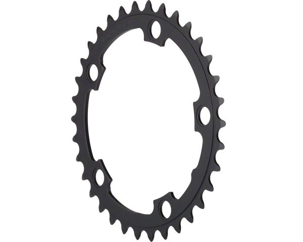 FSA Pro Road Chainrings (Black/Silver) (2 x 10/11 Speed) (Inner) (110mm BCD | Black) (34T)