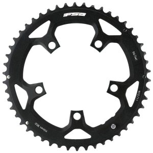 FSA Pro Road Chainrings (Black/Silver) (2 x 10/11 Speed) (Outer) (110mm BCD) (50T)