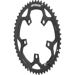 FSA Pro Road Chainrings (Black/Silver) (2 x 10/11 Speed) (Outer) (110mm BCD) (52T)