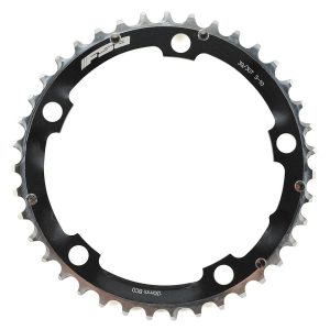 FSA Pro Road Triple Chainring (Black) (Middle) (9/10 Speed) (39T)