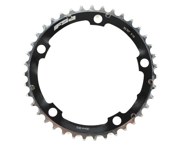 FSA Pro Road Triple Chainring (Black) (Middle) (9/10 Speed) (39T)