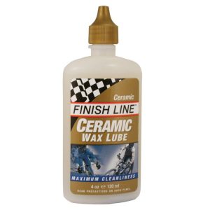 Finish Line Ceramic Wax Chain Lube (Bottle) (4oz)