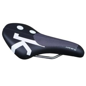 Fizik Ares Kium Rail TT/TRI Saddle - Black / White Logo / Grip Edition / 142mm