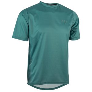 Fly Racing Action Short Sleeve Jersey (Evergreen) (S)