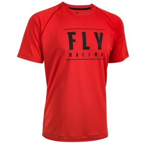 Fly Racing Action Short Sleeve Jersey (Red/Black) (S)